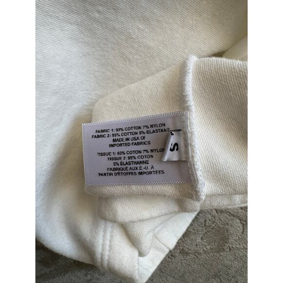 Proenza Schouler White Thick Cotton T-Shirt Women’s Small - Picture 8 of 8